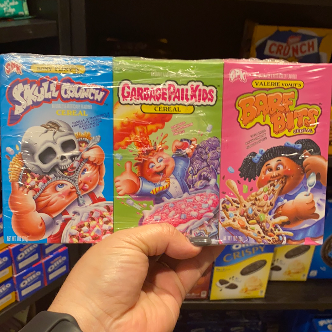 Garbage Pail Kids Cereal 3 Mini Packs (USA - Collectible)