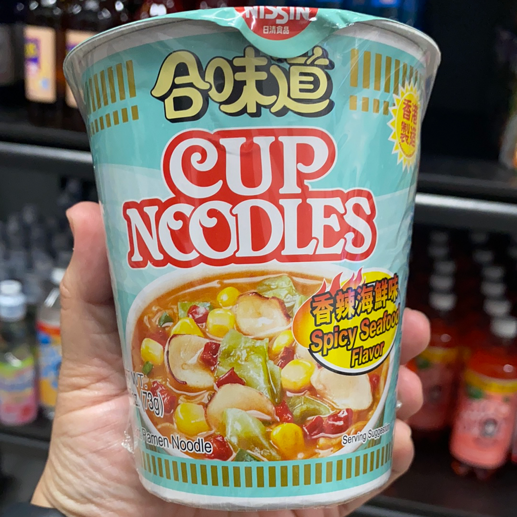 Cup Noodles Spicy Seafood (Hong Kong)