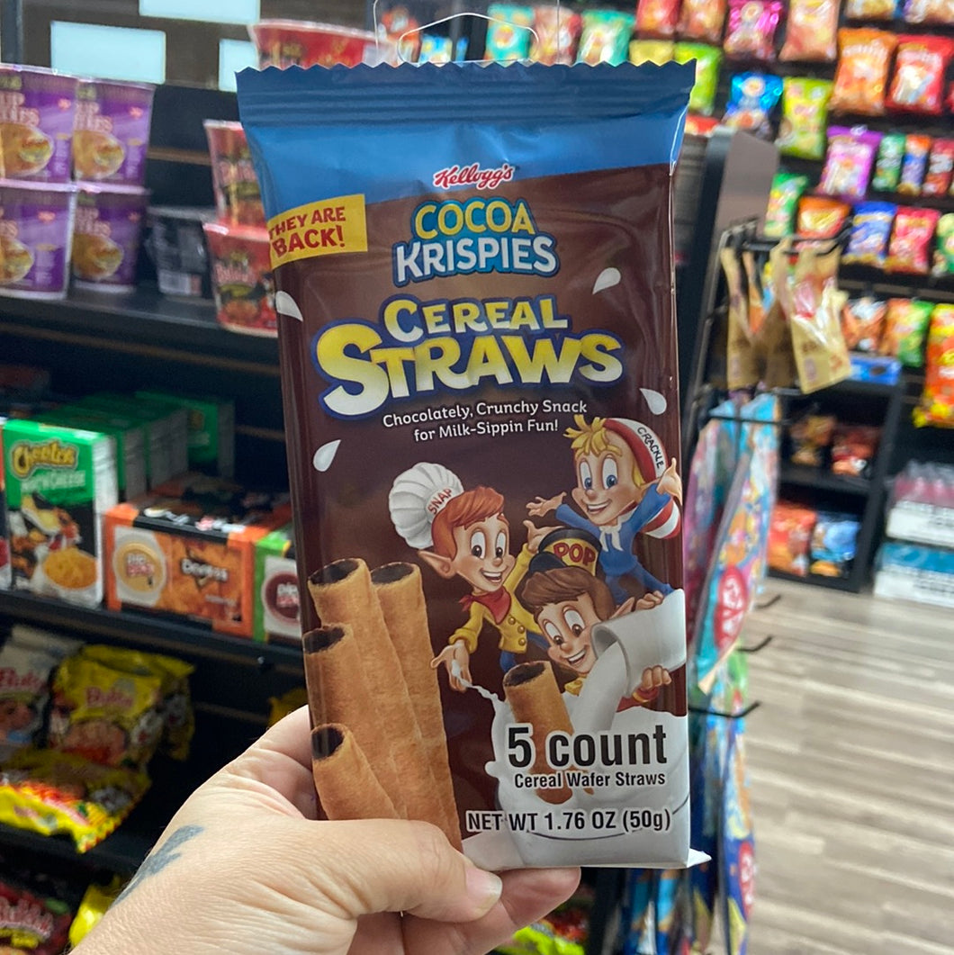 Cocoa Krispies Cereal Straws (USA)