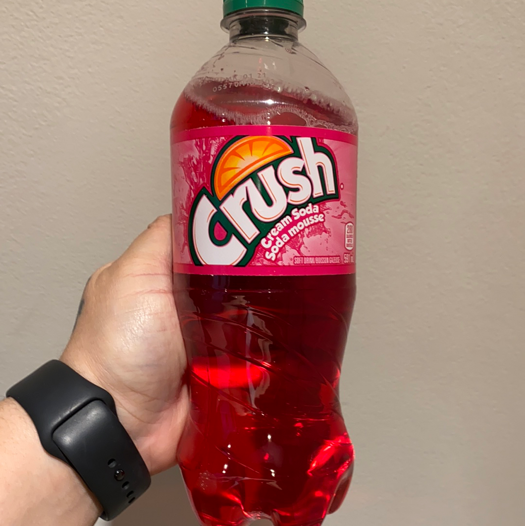 Crush Pink Cream Soda (Canada)