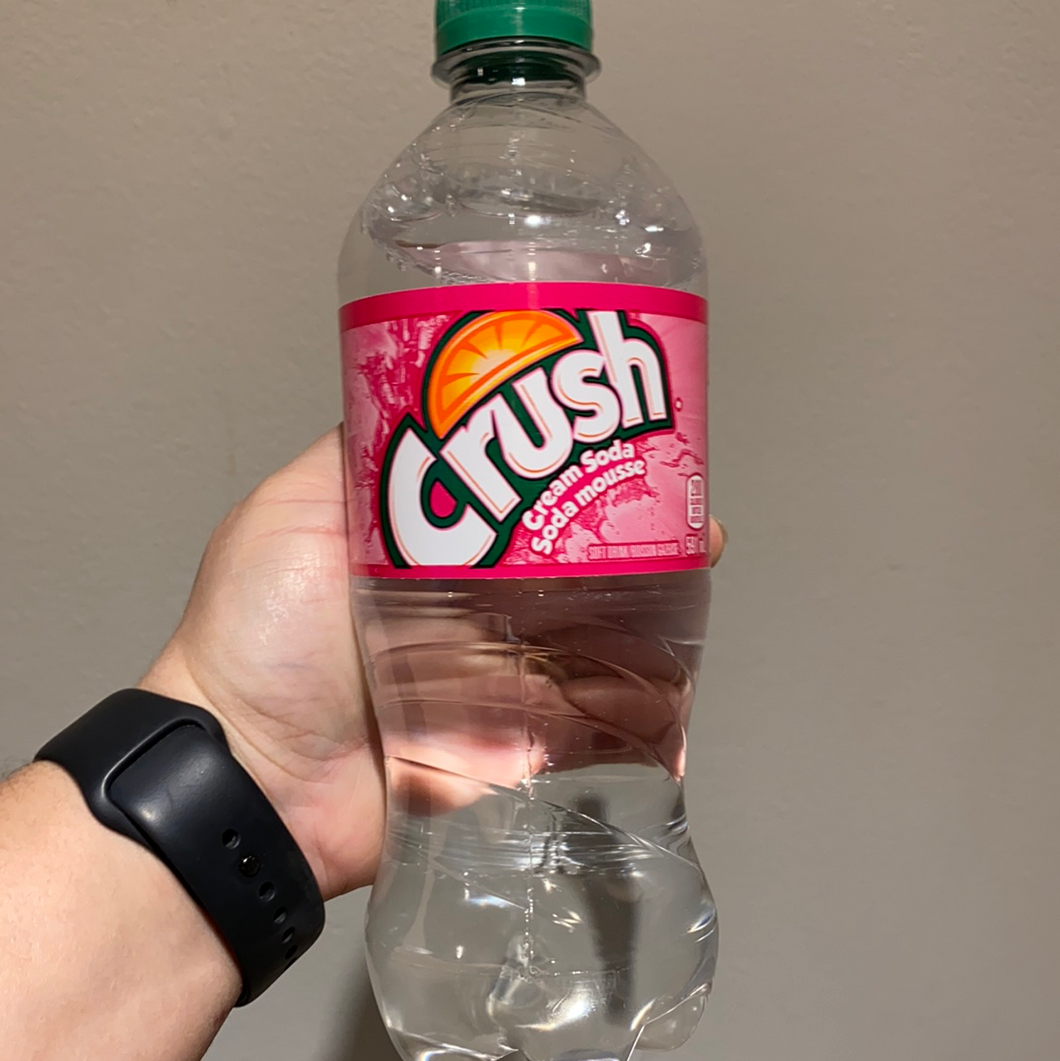 Crush Clear Cream Soda (Canada)