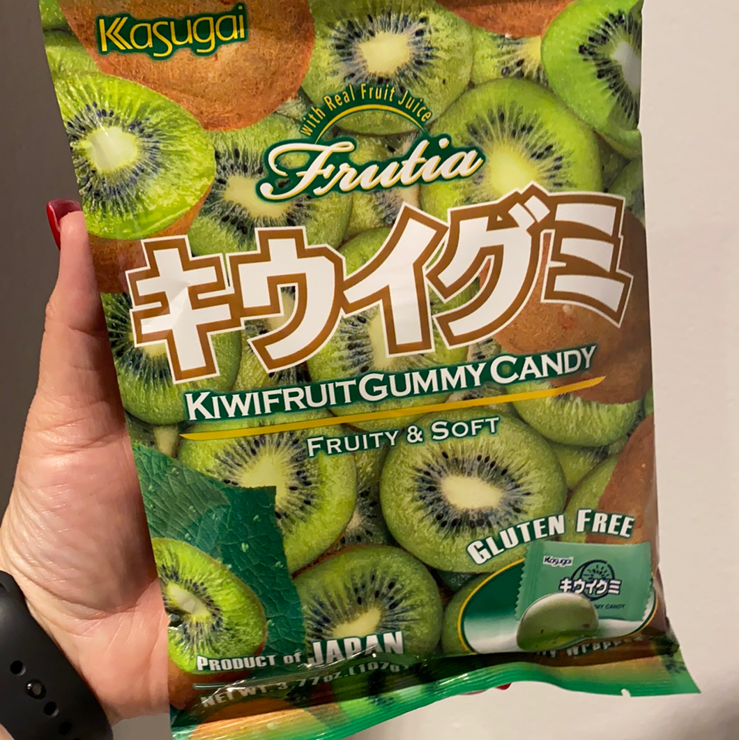 Kasugai Frutia Kiwi Gummies (Japan)