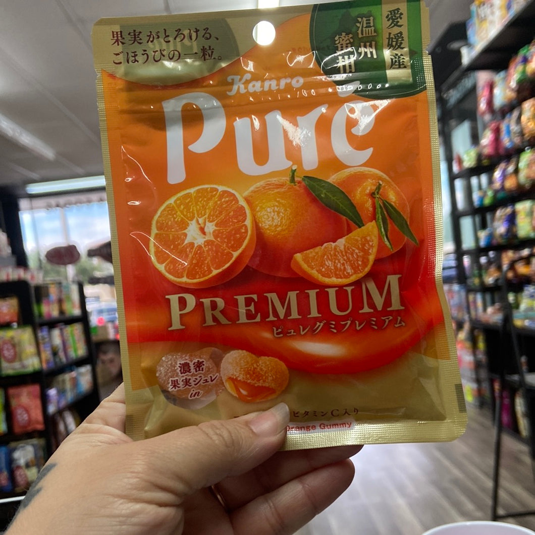 Pure Premium Gummies Mandarin Orange (Japan)