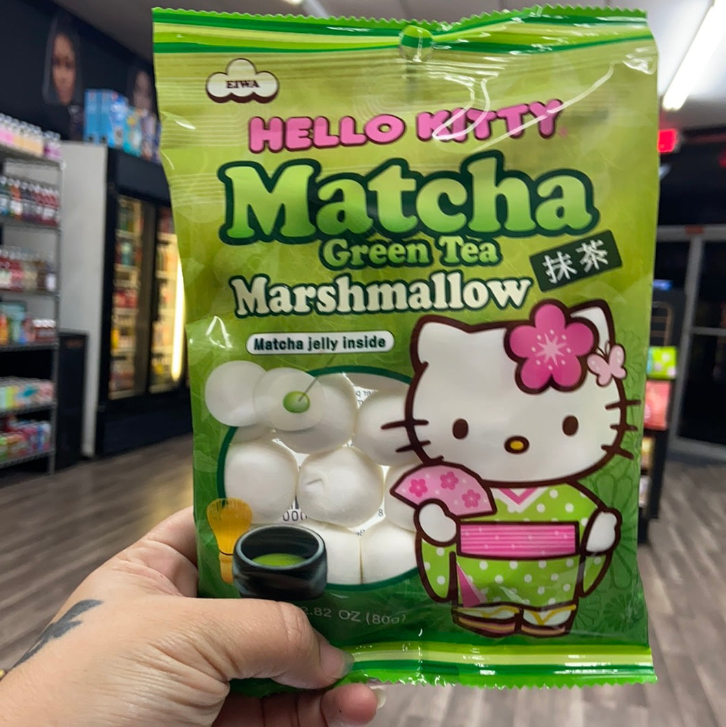 Hello Kitty Matcha Green Tea Marshmallow (China)