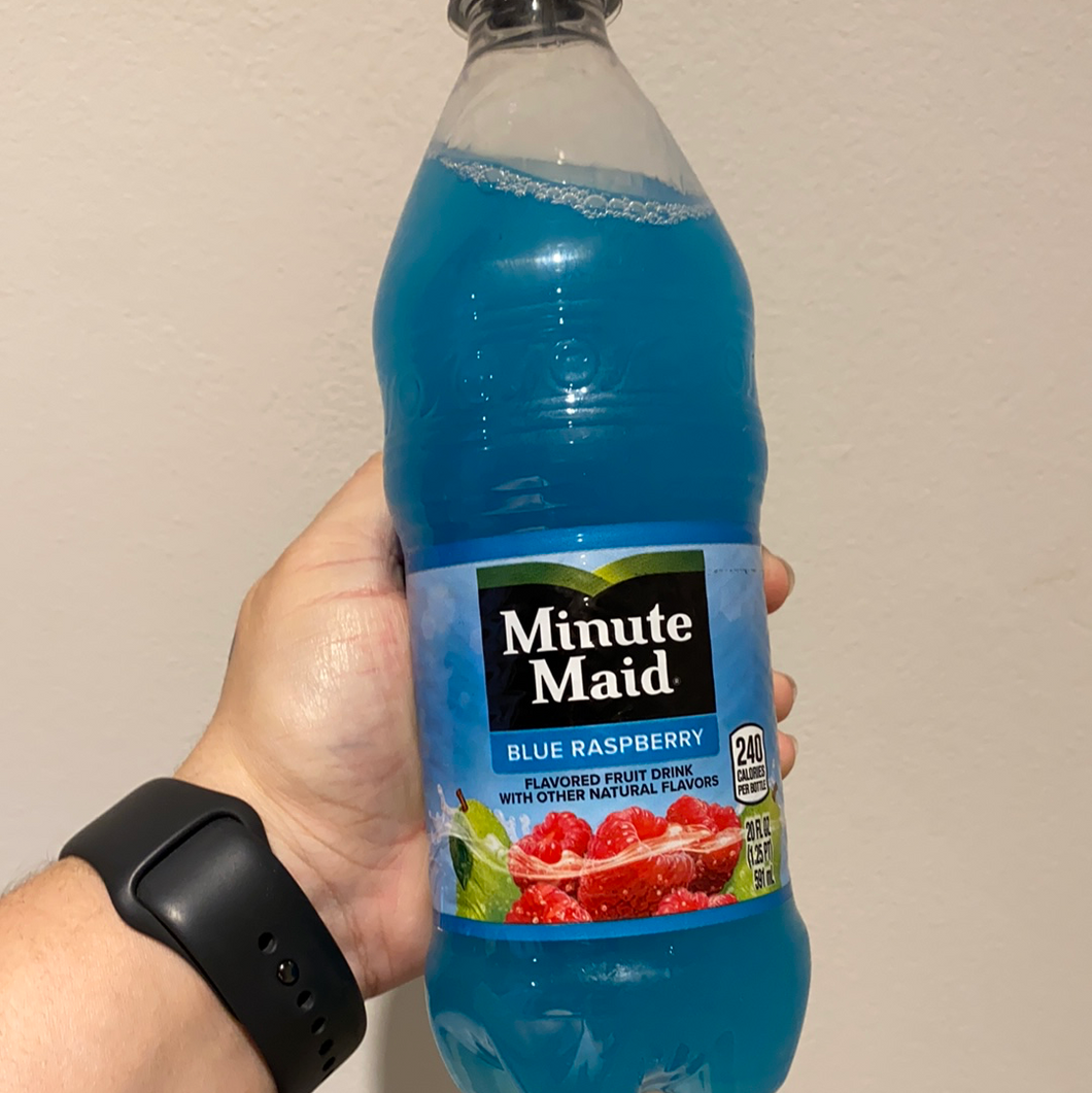 Minute Maid Blue Raspberry (USA)
