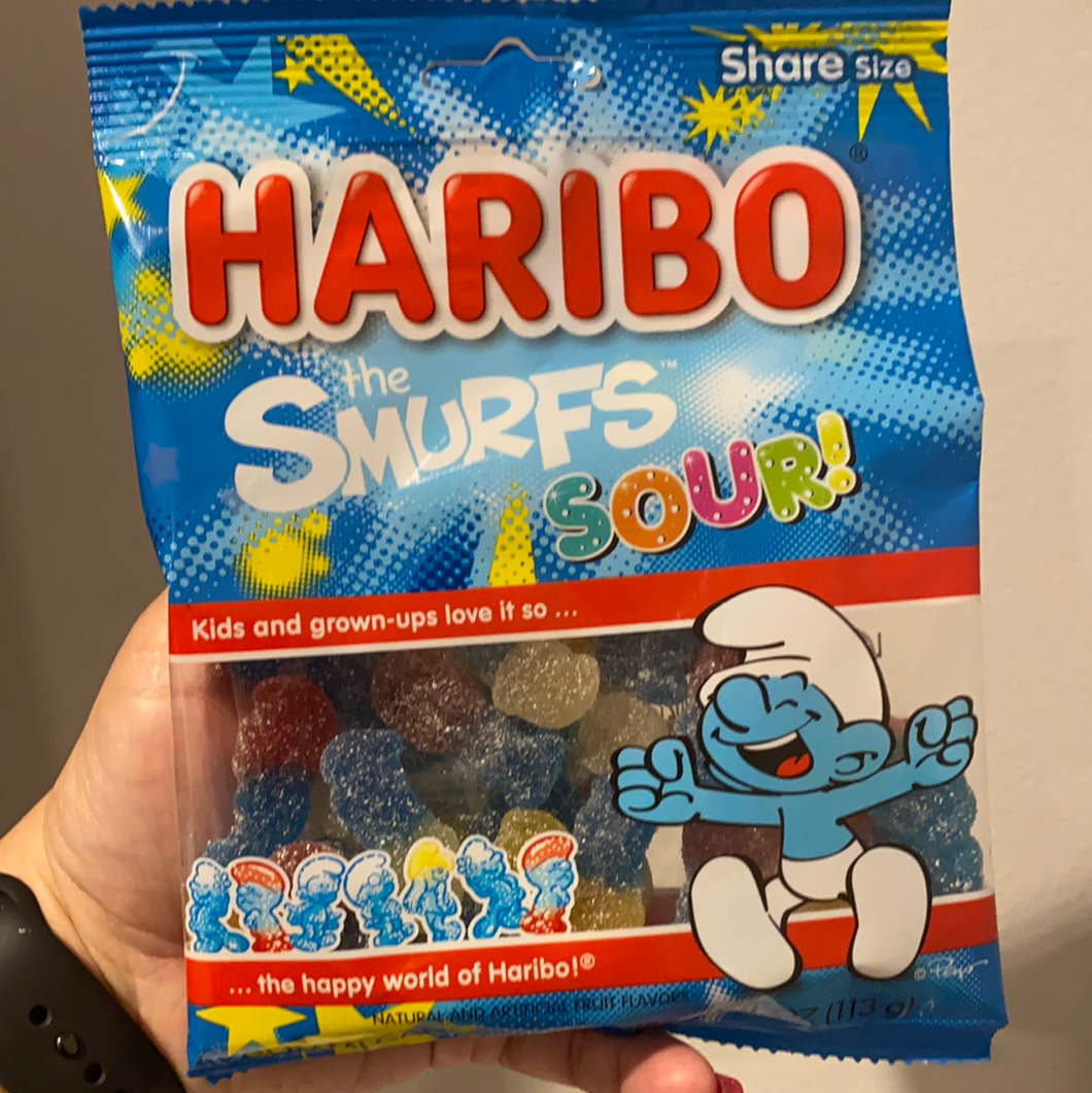 Haribo Sour Smurfs (USA)