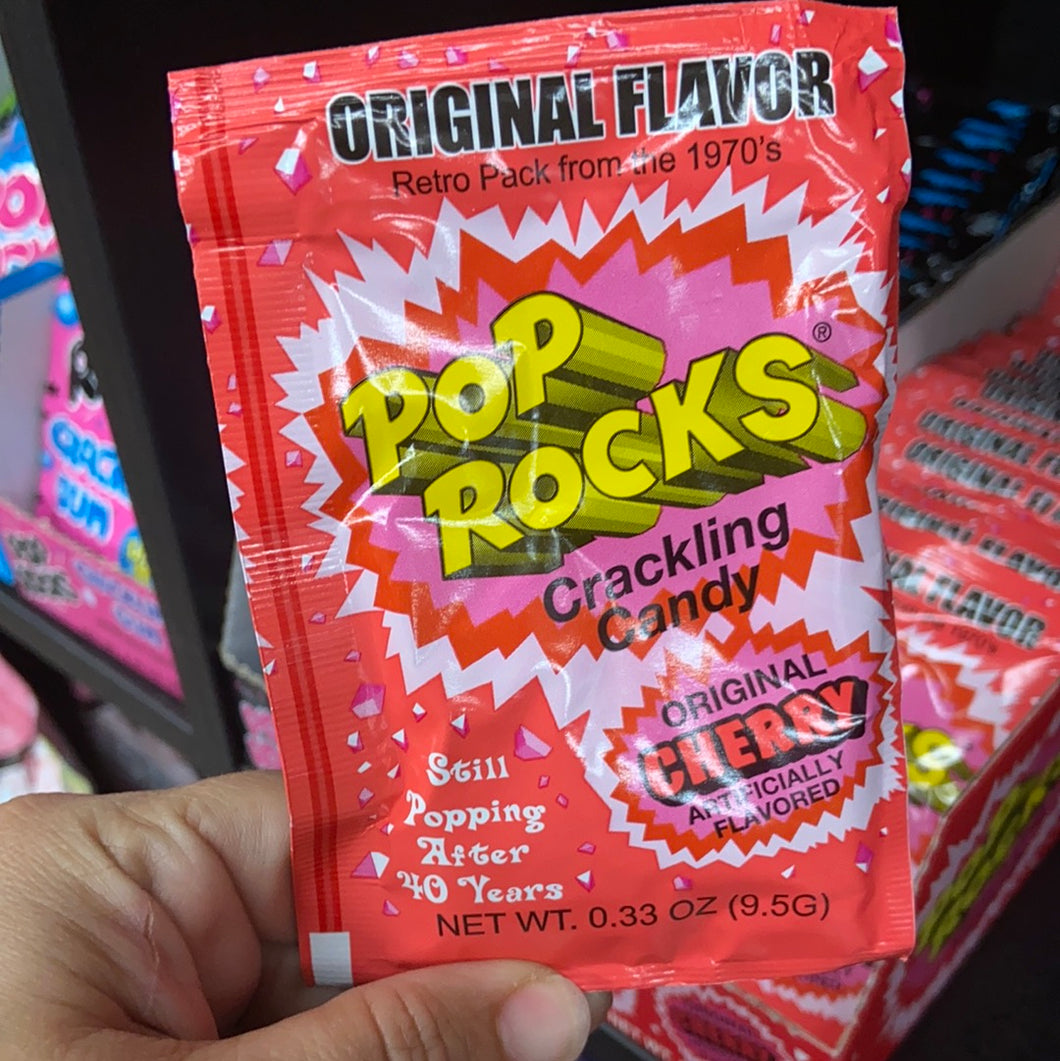 Pop Rocks Crackling Candy Cherry