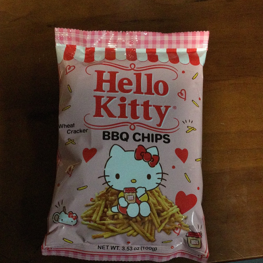 Hello Kitty BBQ chips (Korea)