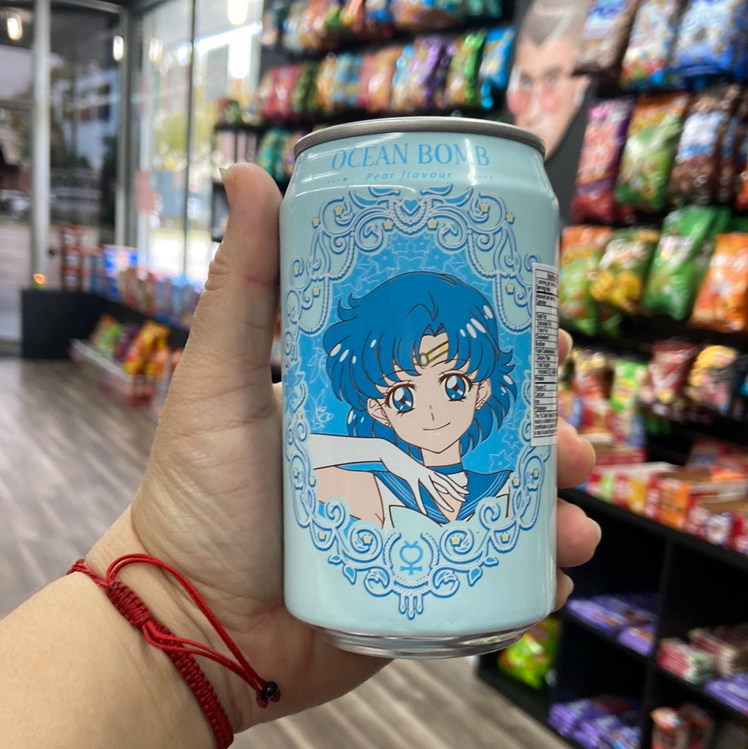 Ocean Bomb Sailor Mercury Collectible Can (Taiwan)